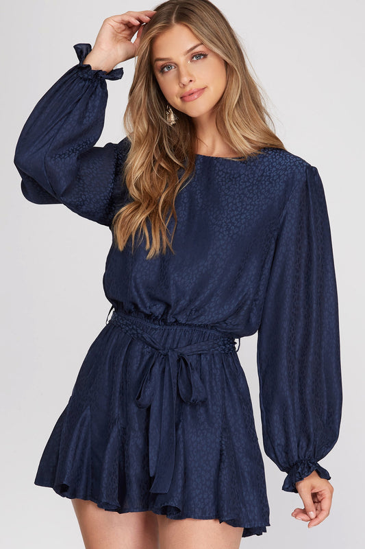 Jacquard Romper